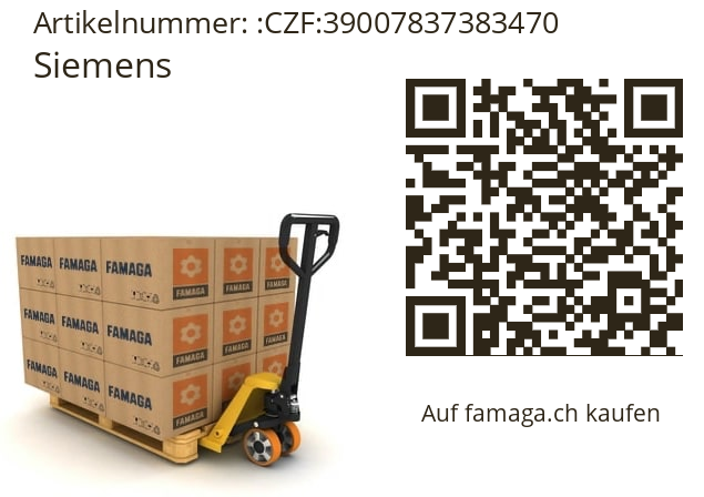  Siemens CZF:39007837383470