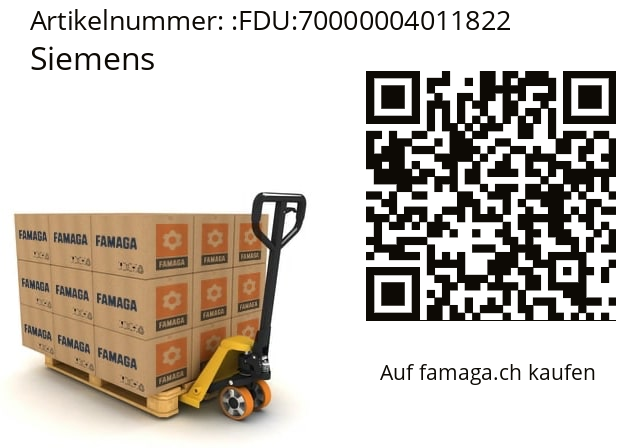   Siemens FDU:70000004011822