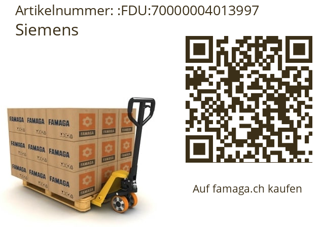   Siemens FDU:70000004013997