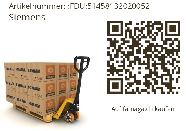   Siemens FDU:51458132020052