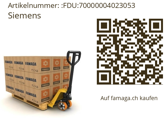   Siemens FDU:70000004023053
