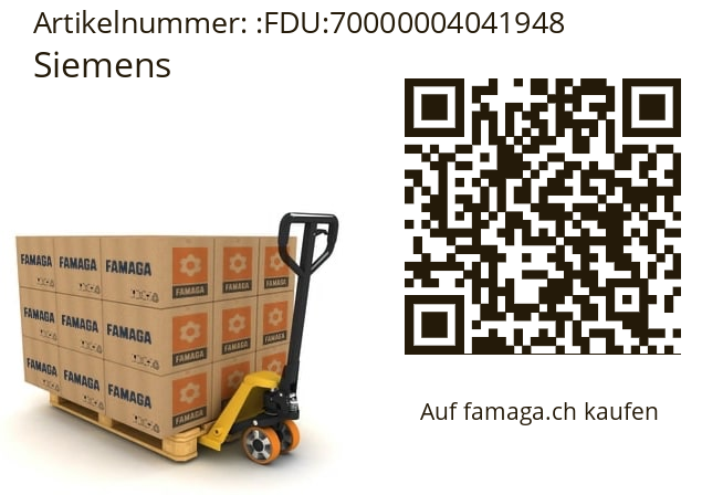  Siemens FDU:70000004041948