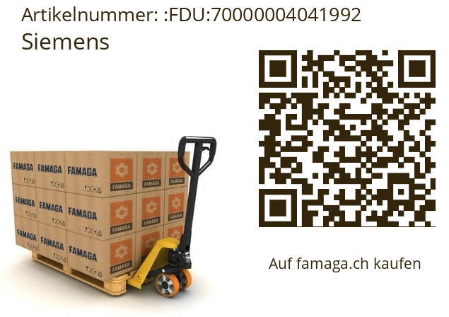   Siemens FDU:70000004041992