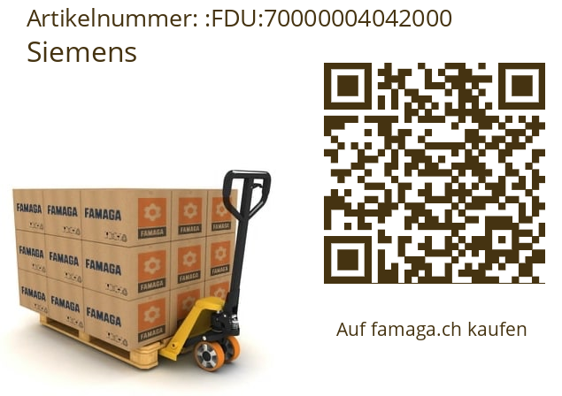   Siemens FDU:70000004042000