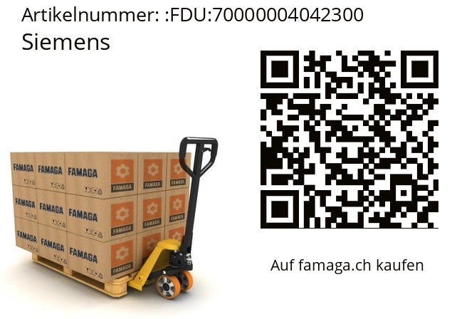   Siemens FDU:70000004042300