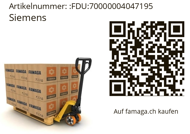  Siemens FDU:70000004047195