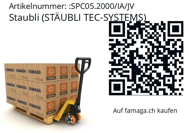  Staubli (STÄUBLI TEC-SYSTEMS) SPC05.2000/IA/JV