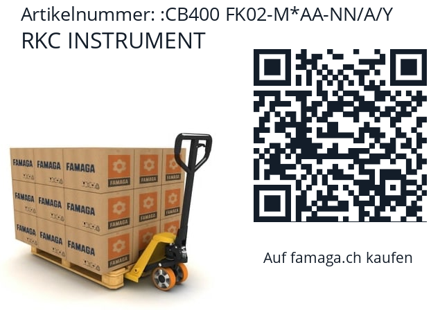   RKC INSTRUMENT CB400 FK02-M*AA-NN/A/Y