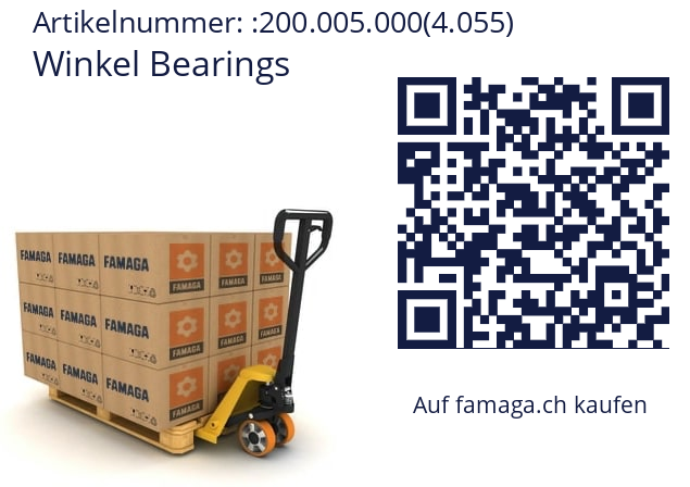   Winkel Bearings 200.005.000(4.055)