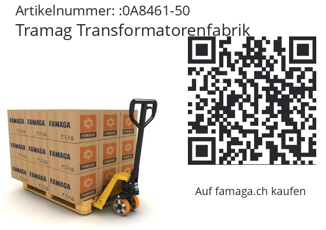  Tramag Transformatorenfabrik 0A8461-50